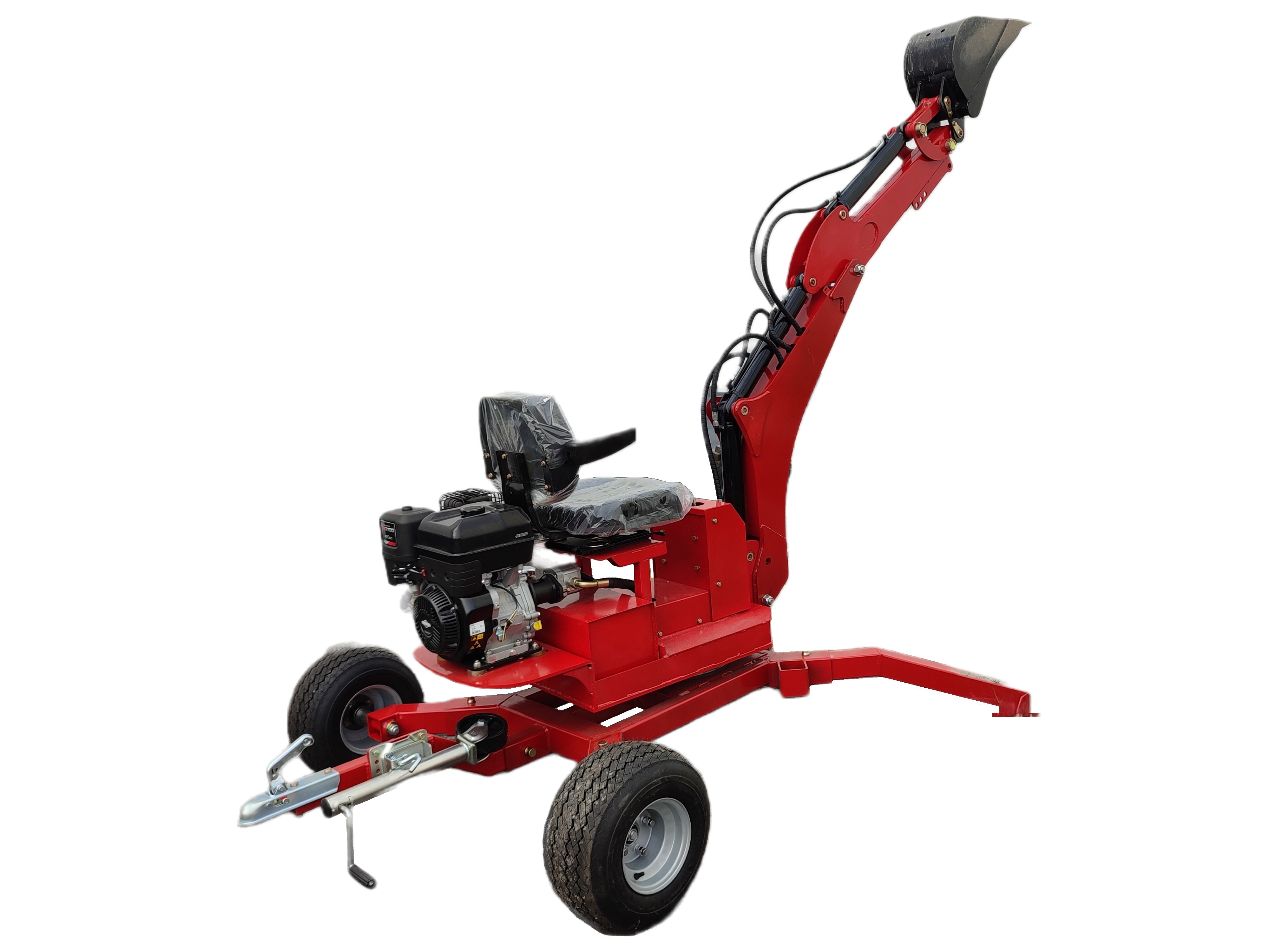 Bronco Backhoe Digger 360 for ATV 13.5hp B&S, 30cm bucket