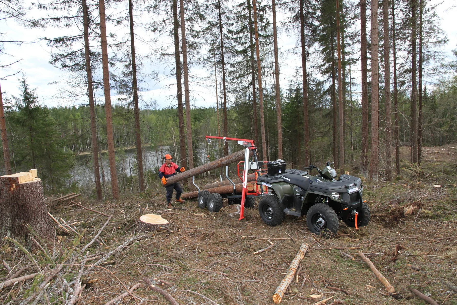Ultratec Timber trailer
