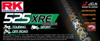 RK Japan RK 525XRE XW-ringchain +CLF(rivet l.) – bilde 1