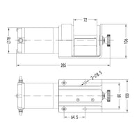 Bronco PORTABLE WINCH 2000 – bilde 3