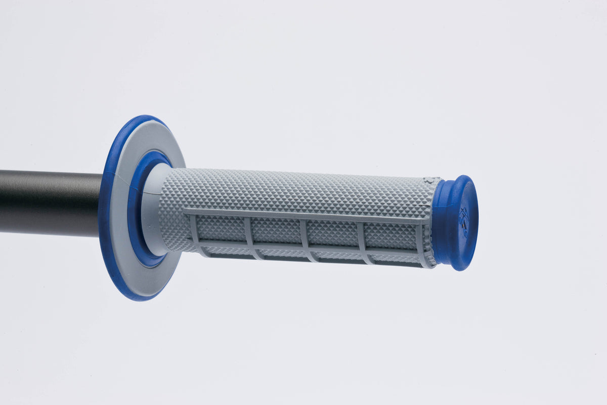 Renthal Grep Duallayer Diamond Half Waffle Blå