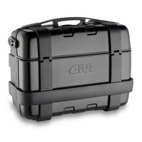 Givi 33 litre blackline top-case Svart with Alu finish with top opening – bilde 1