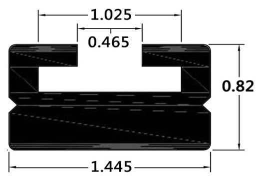 Kimpex Slide Black 100"