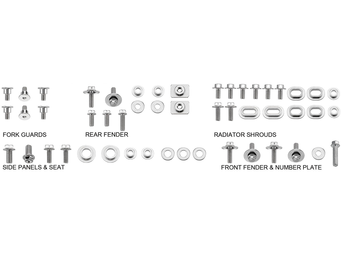 Sixty5 Body Panel Hardware Pack Yamaha
