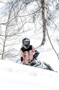 AMOQ Rocket V3 Monosuit Dame Pudderrosa/Sort 2XL – bilde 4