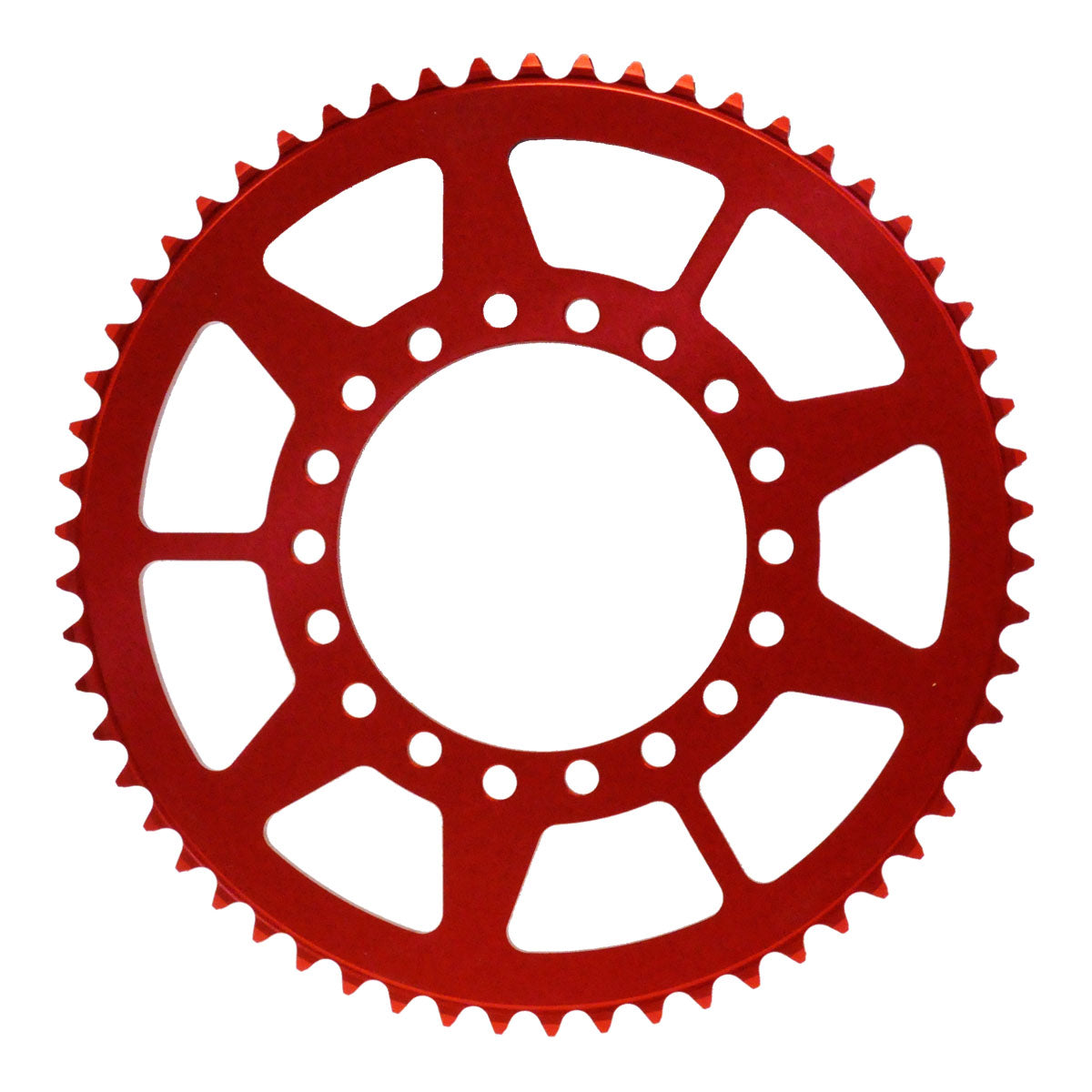 Forte Bak Drev 60 teeth( 420) Ø100mm Rød Alu. Fantic 50cc 07-19