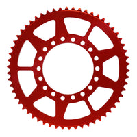 Forte Bak Drev 60 teeth( 420) Ø100mm Rød Alu. Fantic 50cc 07-19 – bilde 1