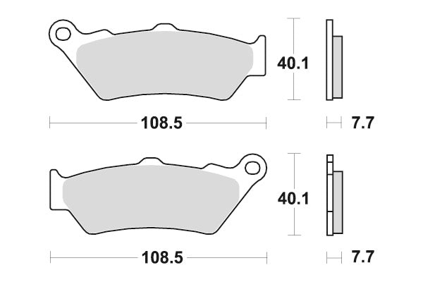 SBS Brakepads Sintered Offroad