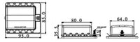 Osculati fuse Holder with Deksel – bilde 1