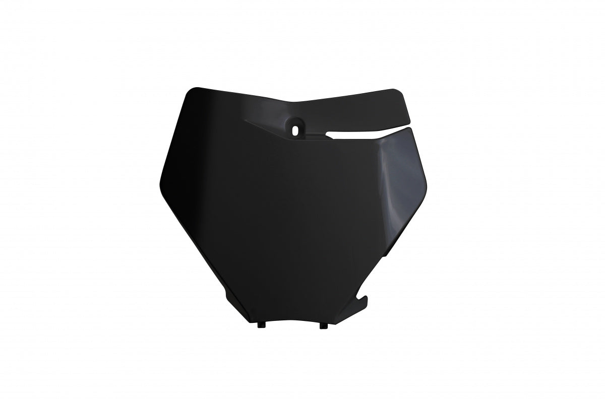 UFO Fram number Plate KTM125-525 SX/SXF 2019-22 Svart 001