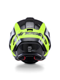Alpinestars Hjelm Supertech S-R10 Arius Svart/Silver/Fluo Gul – bilde 2