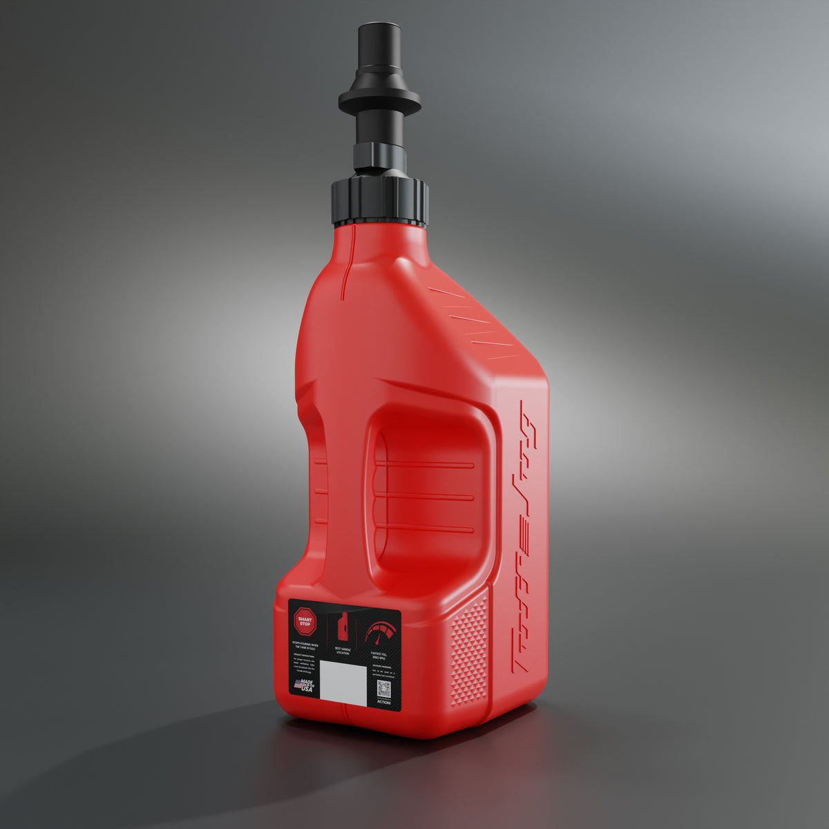 Tuff Jug Bensinkanne 10 L Rød med sort Ripper Cap (GEN 3)