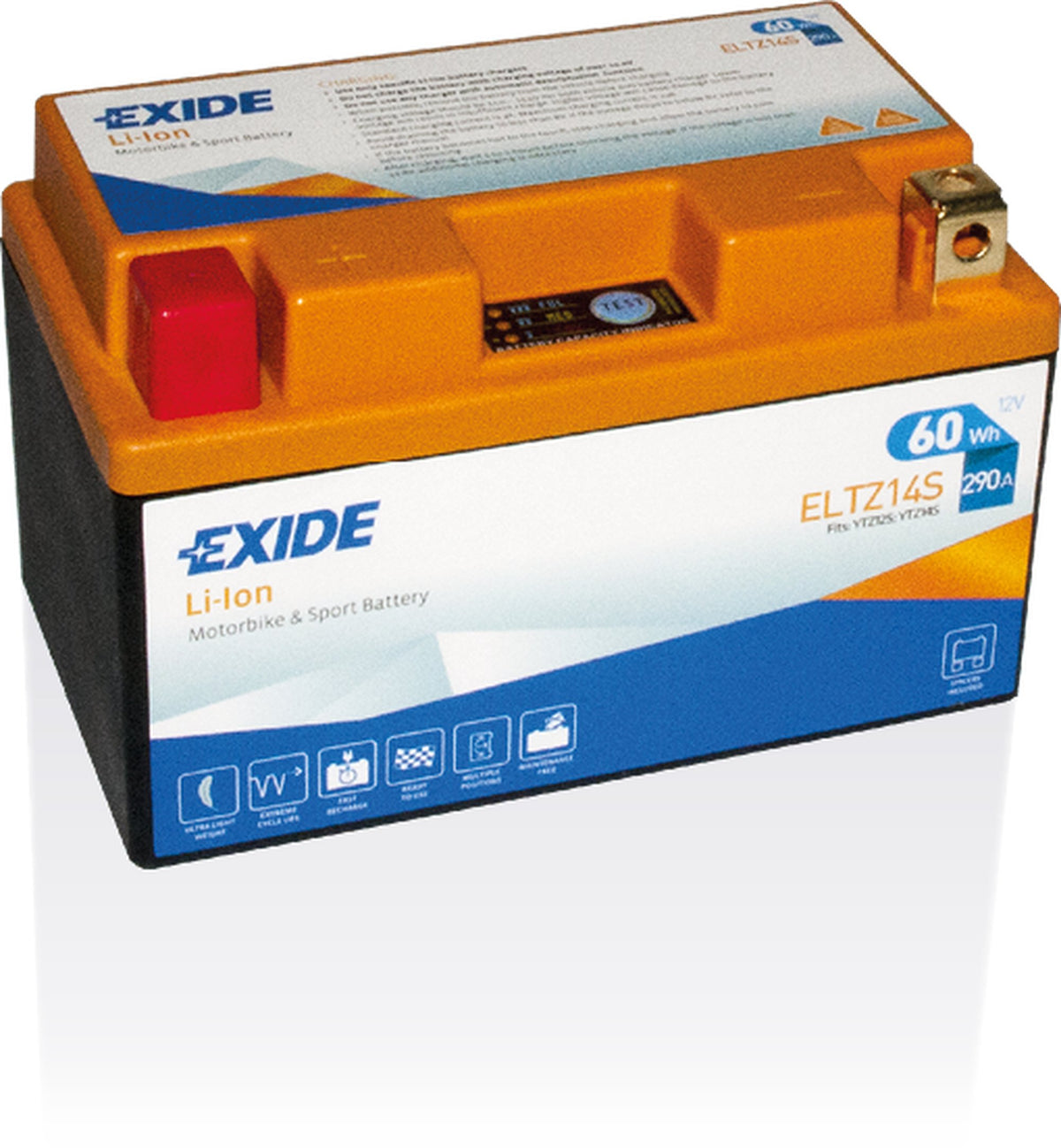Exide Batteri Li-Ion ELTZ14S