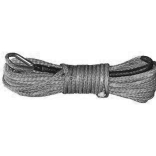 Bronco Syntethic rope 5.5mm x 10.3m Grå