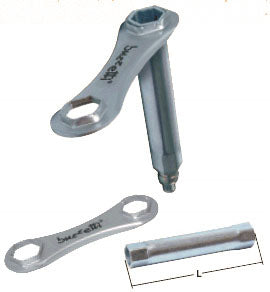 Buzzetti spark plug spanner 16/18mm l.120mm