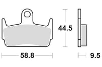 SBS Brakepads Ceramic (710HF) – bilde 2