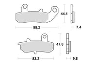 SBS Brakepads Ceramic – bilde 1