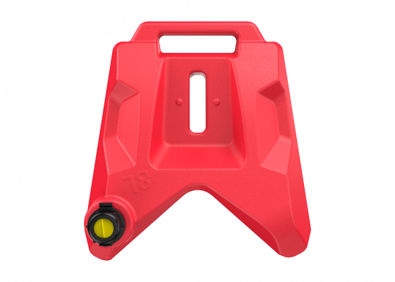TESSERACT Jerrycan 15L Red Polaris Scrambler