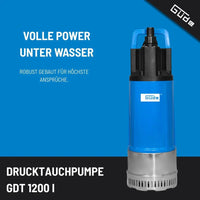 Güde Tyskland GDT 1200 I Trykkpumpe – bilde 2