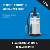 Güde Tyskland GFS 4000 INOX Flatsugpumpe – bilde 2