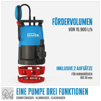 Güde Tyskland GS 751 3in1 Kombipumpe – bilde 2