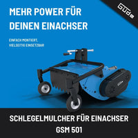 Beitepusser for Güde tohjulstraktor – bilde 6
