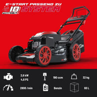Güde Tyskland BW 510-190 Gressklipper 51cm/4,8HK – bilde 3