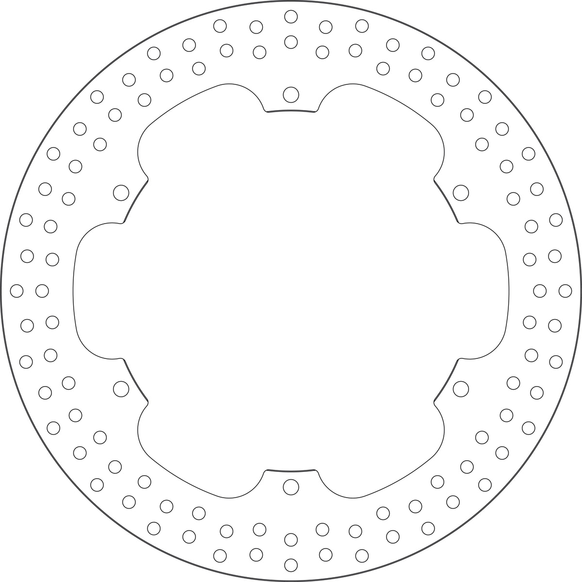 Goldfren brakedisc yd320 hd216 id198 t3.6