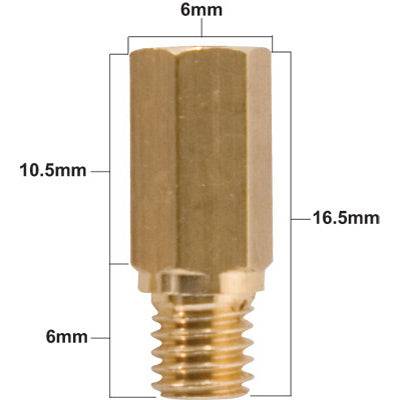 ProX Keihin 99101-357 Series Main Jet #122 (Pack of 5)
