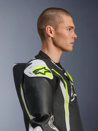 Alpinestars Skinn suite 1-pcs GP Tech v5 Svart/Hvit/Fluo Gul – bilde 4