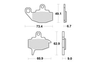 SBS Brakepads Ceramic – bilde 2