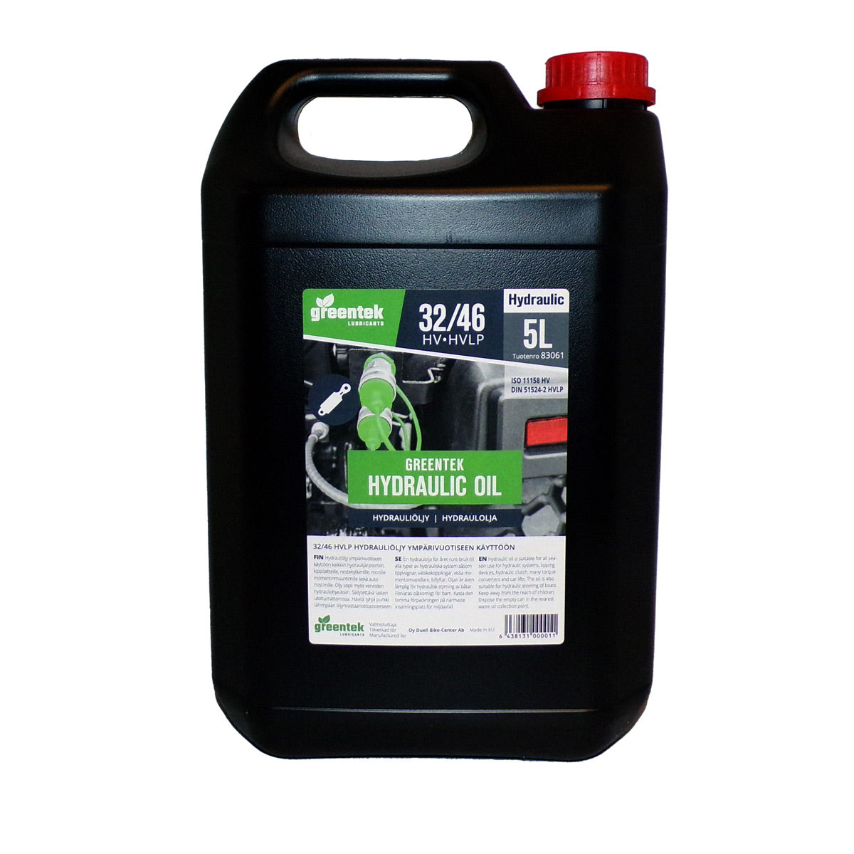 Greentek Hydraulic Olje 32/46 HVLP 5L (3)