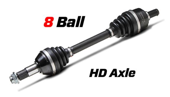 All Balls Axle complete 8 Can-Am left rear
