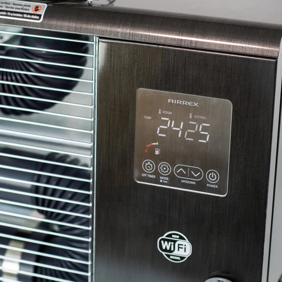 Airrex AH-300i infrarød dieselvarmer 15kW - Varmer opptil 1500m3