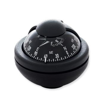 Riviera compass BC2 Black/Black card 61x65mm