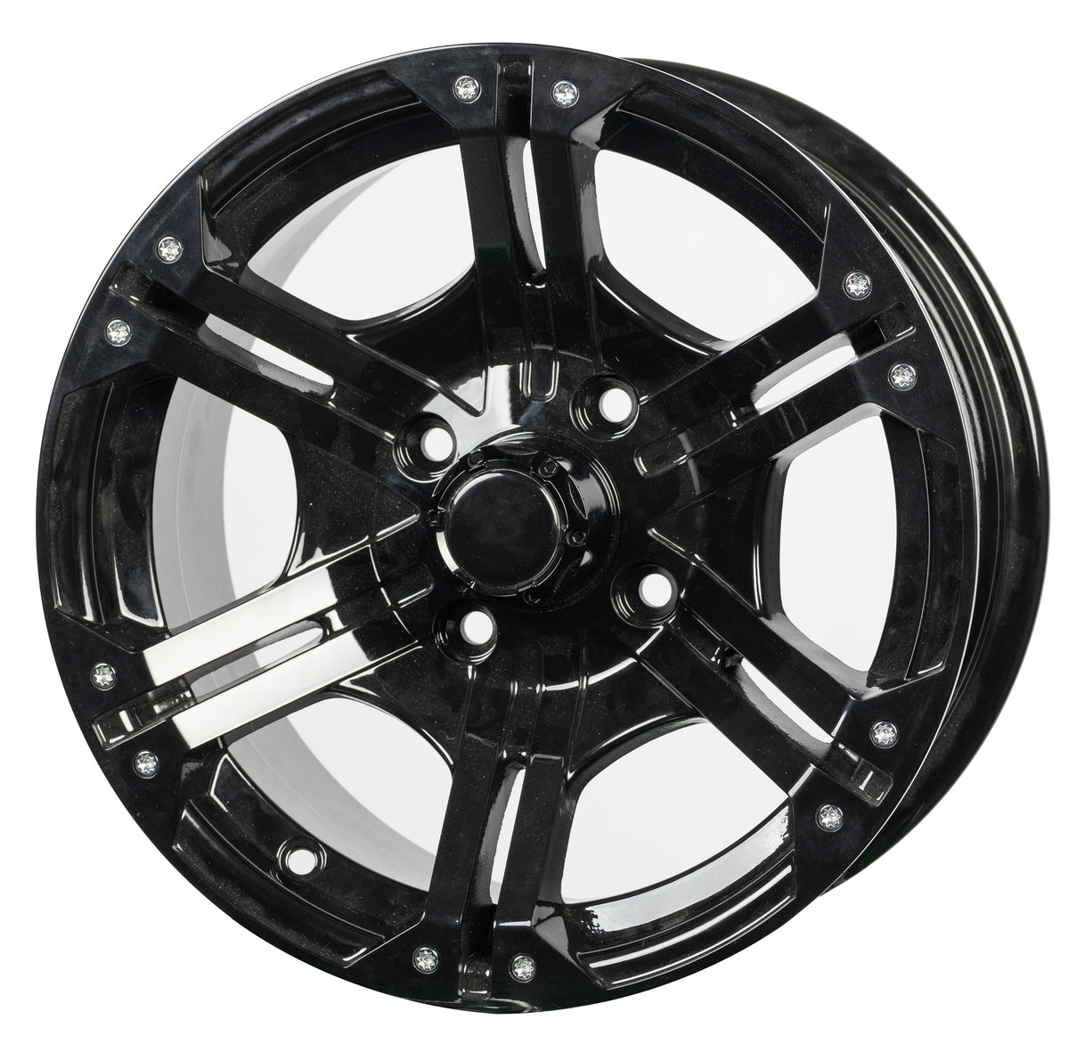BSK Wheel 15x7 4/156 4+3 Black