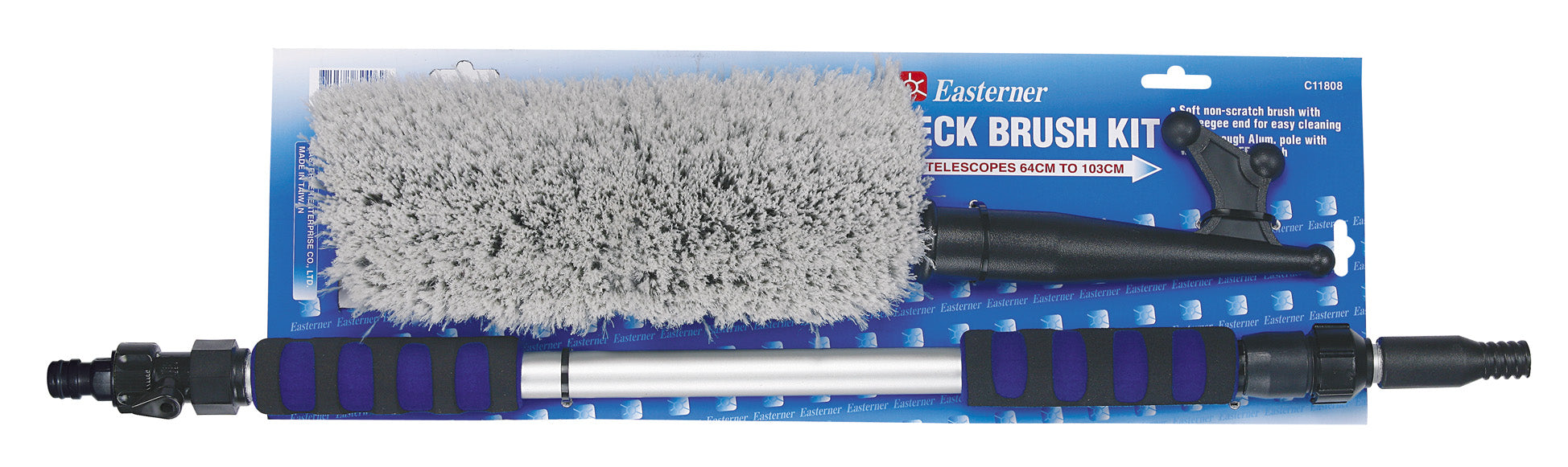 Scrubbing brush telescopic