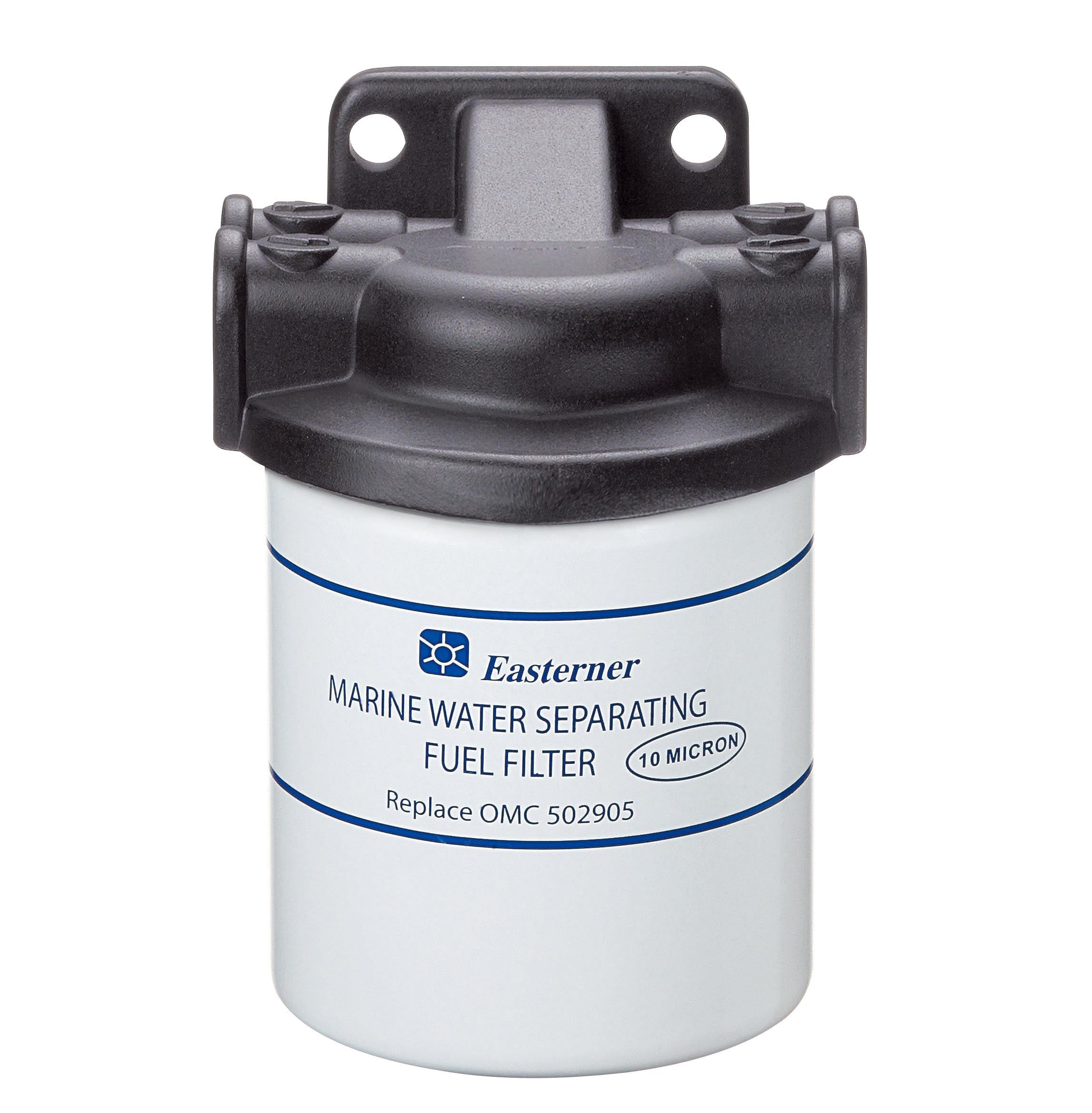 Fuel water separating filter OMC type 10 micron aluminium head, 502905