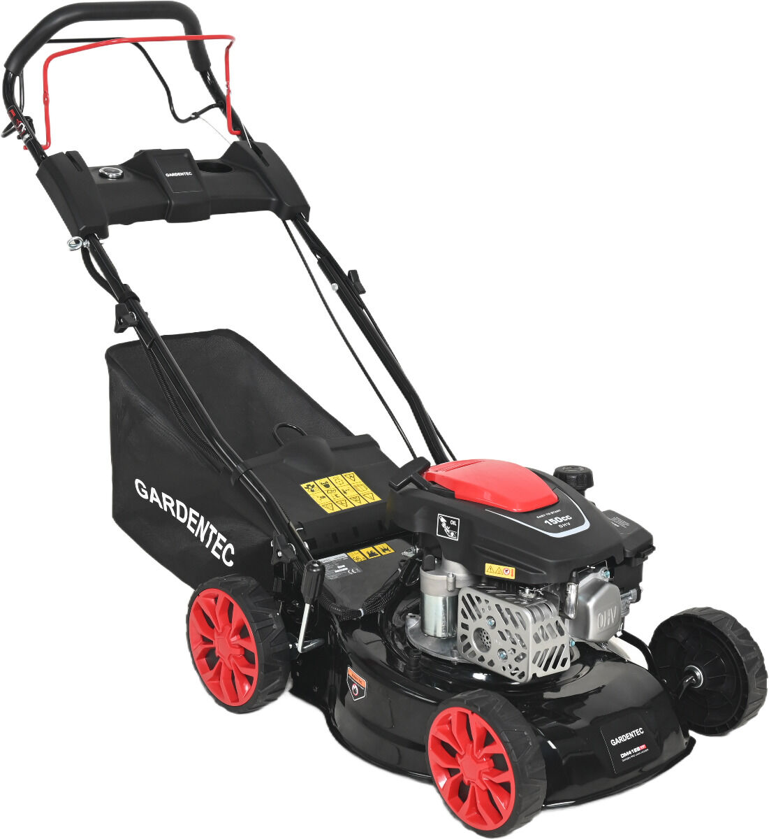 Gardentec 150cc 4-i-1 Gressklipper EL-Start