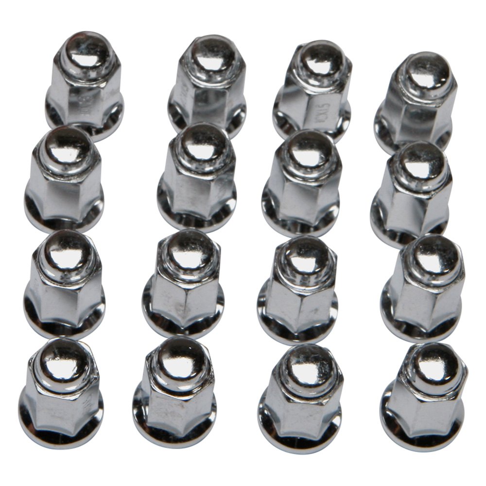BSK Lug nut set 10mm 60° tapered 1,25mm 16pcs 17mm key