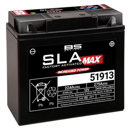 BS Battery 51913 (FA) SLA MAX - Sealed & Activated