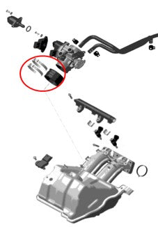 Sno-X Intake adaptor Ski-Doo