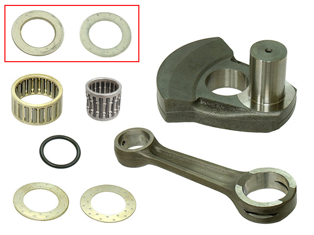 Sno-X Crank web set + Rod Polaris MAG