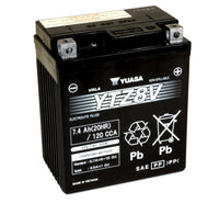 Yuasa Battery,YTZ8V (wc) factory activated (10) – bilde 1