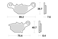 SBS Brakepads Racing Sintered – bilde 2