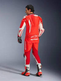 Alpinestars Skinn suite 1-pcs GP Tech v5 Fluo Rød/Hvit – bilde 4