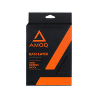 AMOQ 100% Merino W's Base Layer Trøye Grå/Rosa – bilde 3