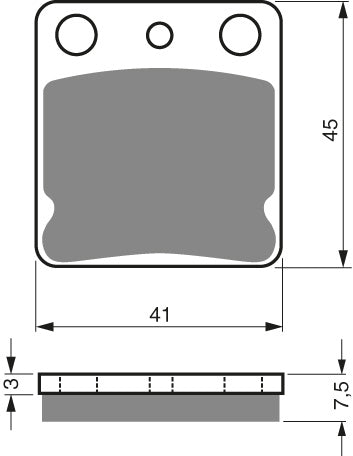 Goldfren Brake Pads 144 Ceramic Karbon AD