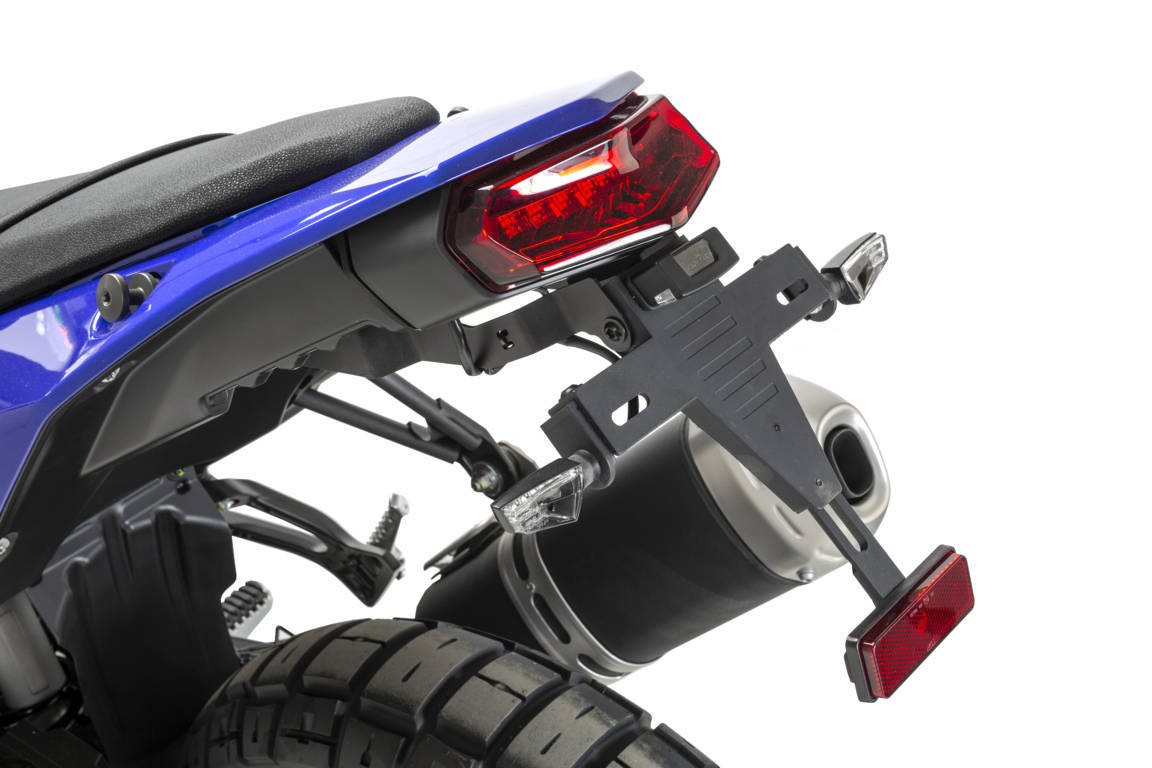 Puig License Support Yamaha Tenere 700 19'- C/Svart