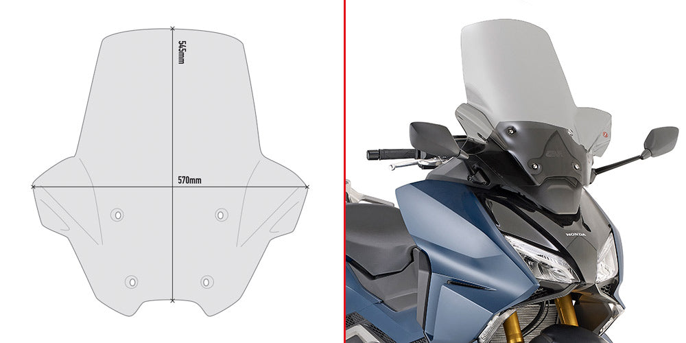 Givi WINDSCREEN FUMEE HONDA FORZA 750 (2021)